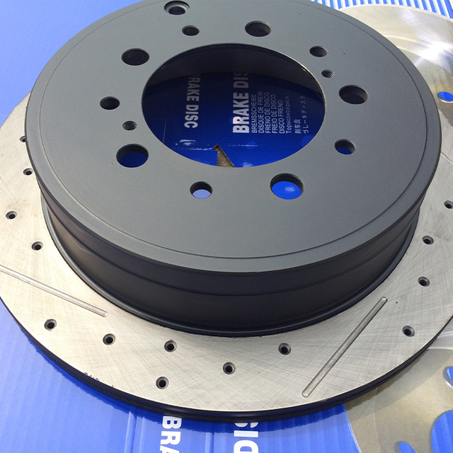 قرص الفرامل المطلي