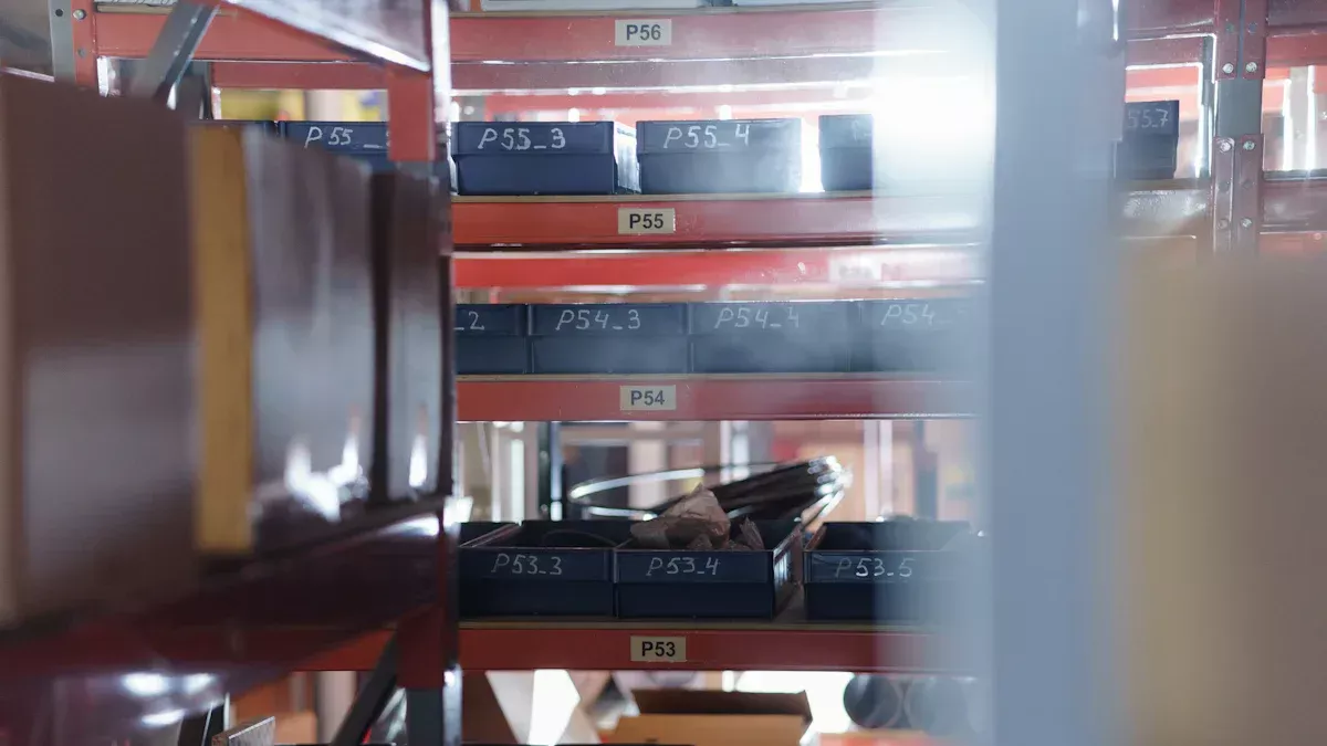 متاجر إمدادات المرآب: كيفية تخزين أجزاء هيكل السيارات بكفاءة