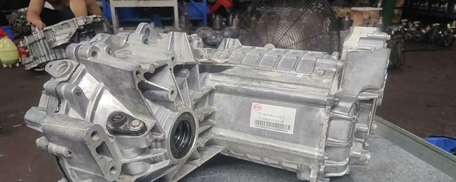 شركة Zibo Baiwang Machinery Equipment Co., Ltd. تحقق طفرة في التجارة الدولية: نجحت في تصدير محرك BYD Qin EV إلى الأردن